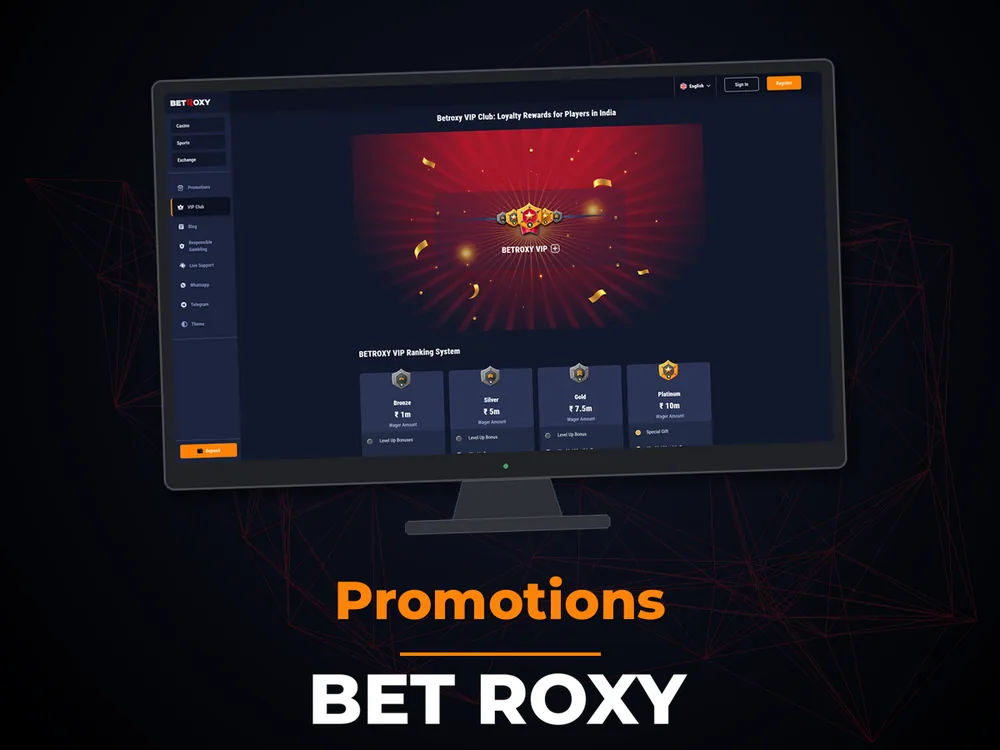 Bet Roxy - Promotions