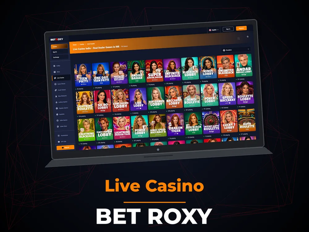 Bet Roxy - Live Casino