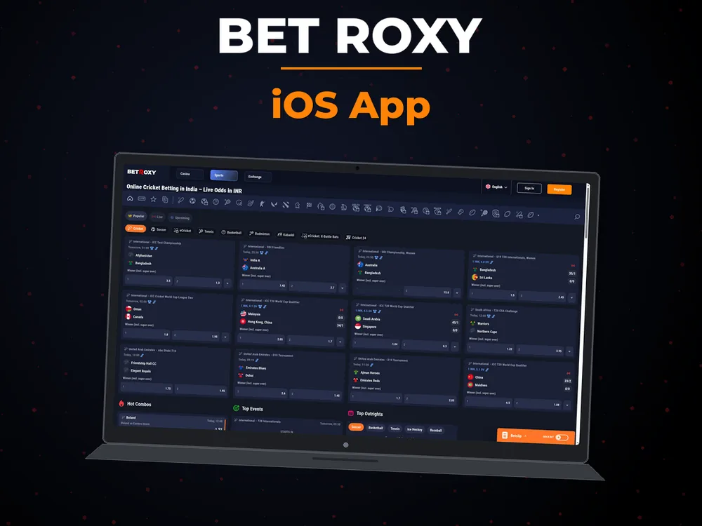 Bet Roxy - iOS App