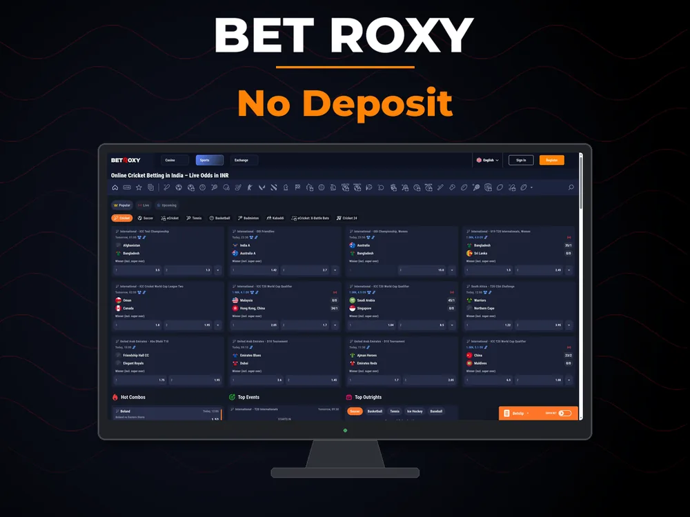 Bet Roxy - No Deposit