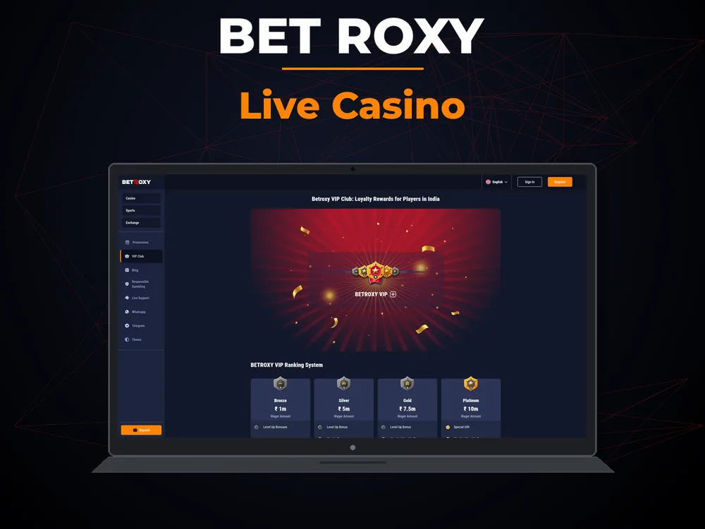 Bet Roxy - Live Casino